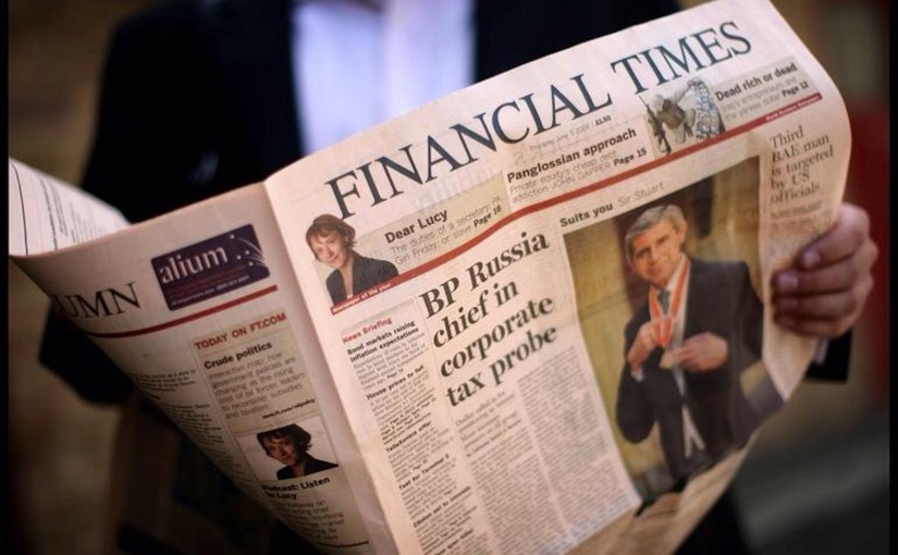 The Financial Times And The Future Of&nbsp;Journalism