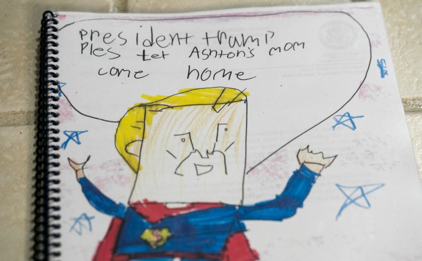 He voted for Trump. Now he and his wife raise their son from opposite sides of the&nbsp;border